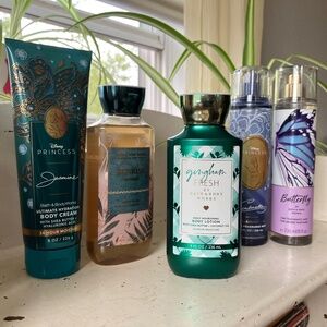 BBW New Gingham Fresh Body Lotion/Pear Clementine & Daisies